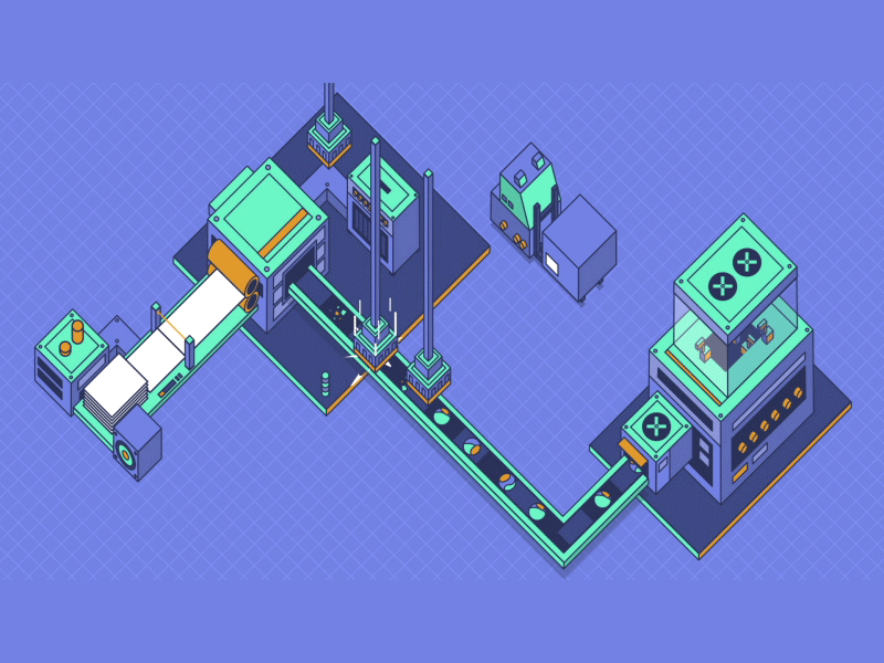 MYX Versions Part A after effects animation isometric motion design motion graphics