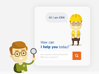 Illustration — Ask Erik ask avatar character drawing flat design identity illustrations illustration mark mascot vector web branding website