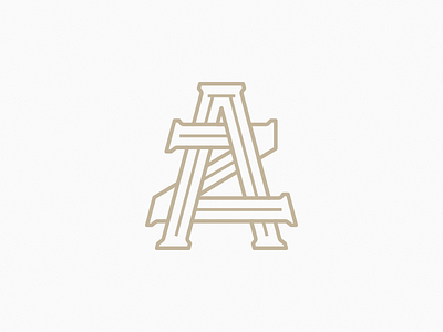 Az Monogram a brand letter logo mark monogram premium type typography vector z