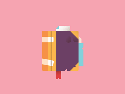 Vectober, day three. book inventory journal post apocalypse vectober vector