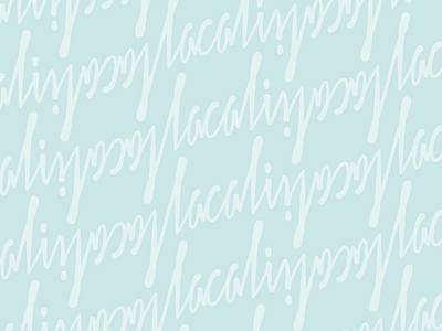 Lacali - Summer Pattern brand branding clean pattern