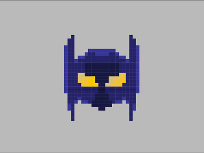 8-Bit Batman Animation 8bit animation batman graphic oldschool superhero