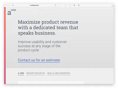 2017 - Landing page agency agile business css design html landing startup typography usability ux web