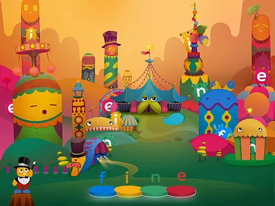 Memory Game concept art illustration interactive game