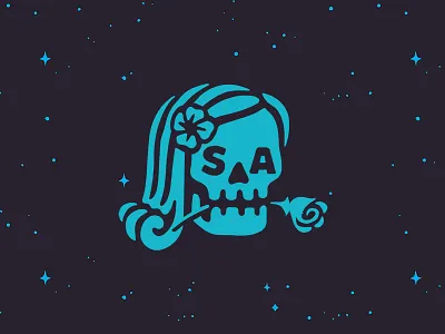 Botanica Supporting Elements festival girl hair music rose skull