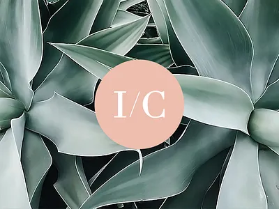 I/C - Logo brand branding clean creative modern