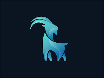 Goat design emblem g.o.a.t goat growcase icon identity illustration logo mark scrapped sport sports unused