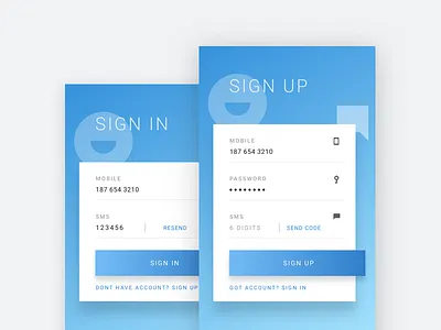 UI Challenge Day #1 Sign Up Form