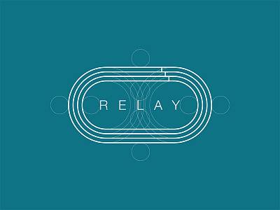 Relay branding graphic design logo