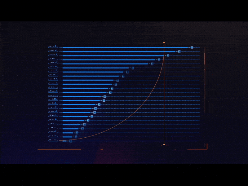 BPO #01 2d after effects animation digital flat future hud motion design secret vector