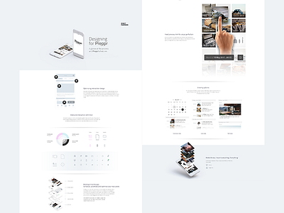 Preppr case study app instagram interaction design preppr visual design