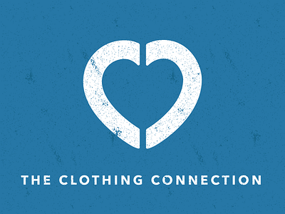 Clothing Connection branding brandmark c heart identity letter letter c lettering logo logotype type typography