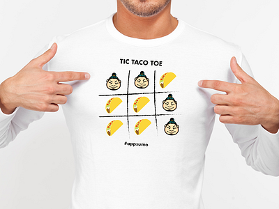 Tic Taco Toe appsumo mockup tshirt