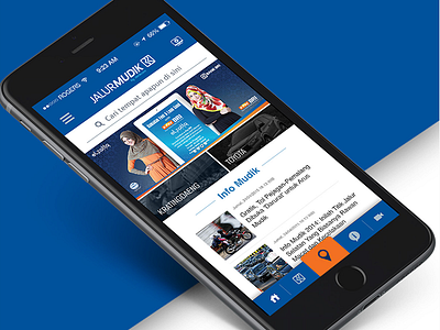 Jalur Mudik BRI Mobile App android app ios app map based mobile app mudik travel app