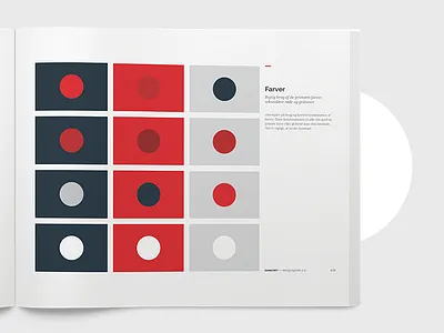 Dankort Brandmanual brandcolors branding brandmanual colors design designguide graphic design