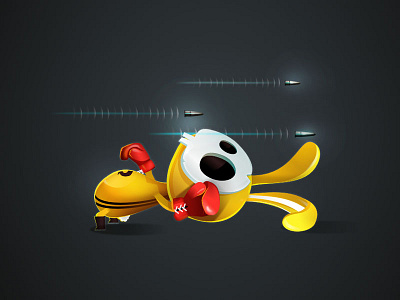 Bullet Hell character design game design illustration vectober vectors