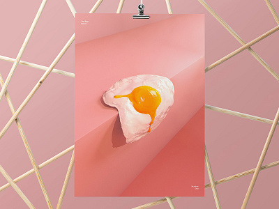 The Persistence of an Egg abstract arnold c4d c4dtoa cinema4d dali egg poster surreal