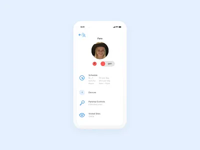 Household Member - Home Wifi controls home ios network parental ui wifi