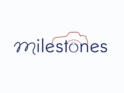 Milestones logo branding logo logo design mark