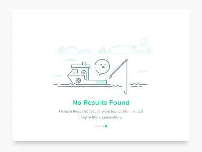 04 - Wello gets hooked app clean design empty states flat illustration minimal mobile ui vector web