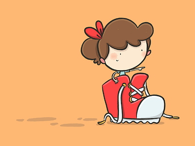 Finish Line cartoon character color comic cute design draw illustration