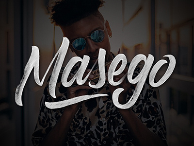 Masego lettering