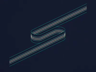 S nasa science space type typography