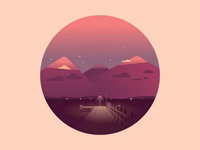 Places I've Travelled #3 design graphic illustration new travel vector zealand