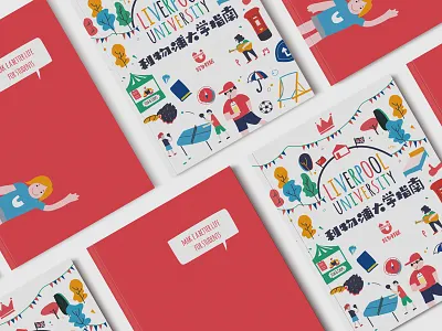 Liverpool Guide graphic handbook illustration layout print uhouzz