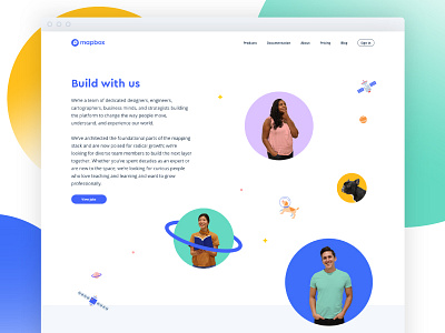 Build with us web