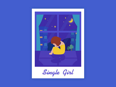 Single girl illustrator