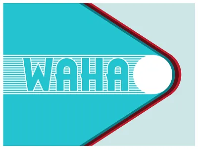 WAHA - Hockey Cover hockey illustration retro throw back