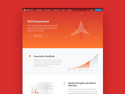 Skill Assessment Public Page assessment landing page skill