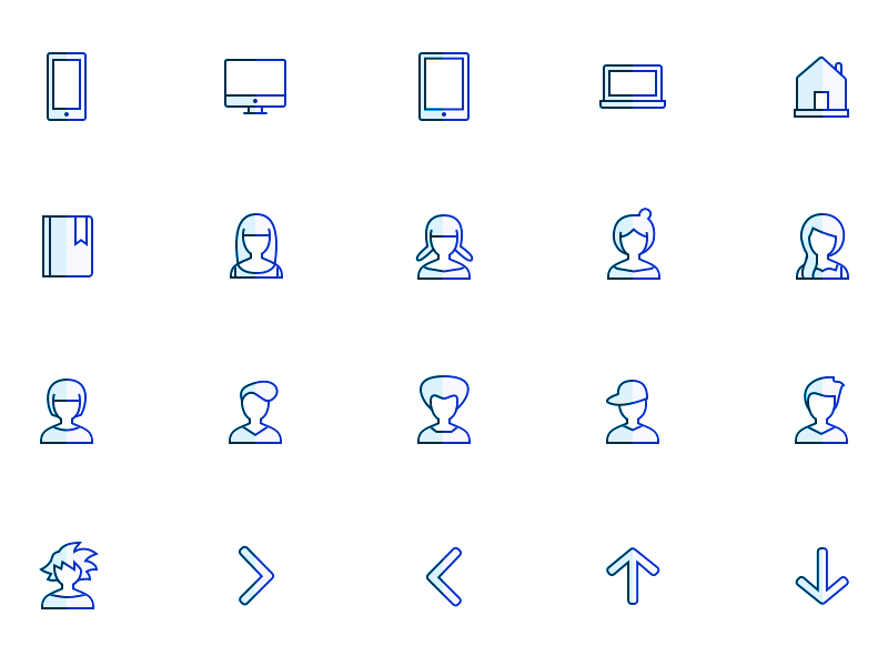 ICONS gif icon loading ps sketch ui