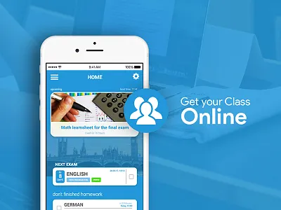 MyClassOnline - Get your Class online class school uidesign uxdesign