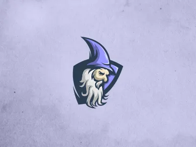 Wizard icon logo sport wizard