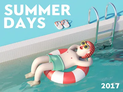 Summer days c4d