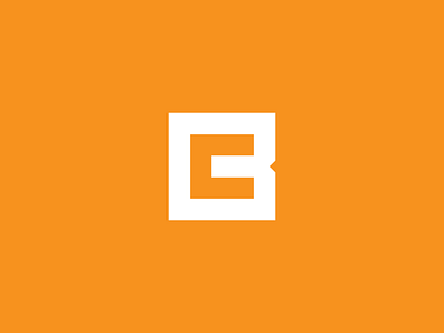 CB Monogram brand counter form form grid letters logo monogram personal branding