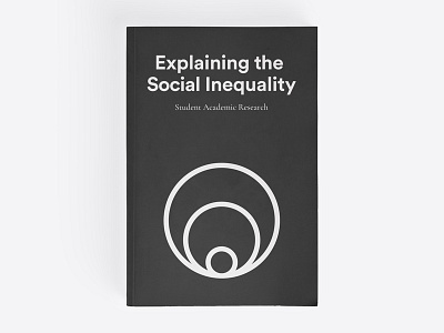 Academic booklet cover academic booklet circle circular cover editorial illustration social