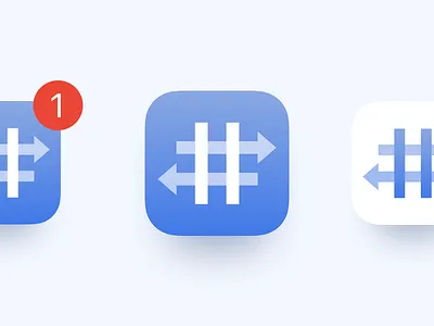 All Aboard app clean colorful colourful icon icons ios logo minimal mobile simple ui