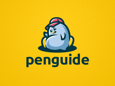 Penguin Logo animal app bird cartoon fun icon kids logo mascot penguin pet toys