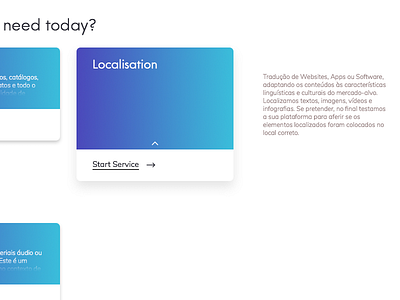 Screenshot design gradient ui