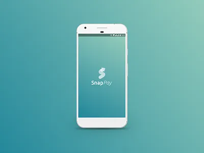 SnapPay android flat design mobile application