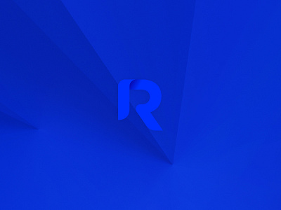 Identity Concepting blue branding gradient icon identity letter logo mark shading
