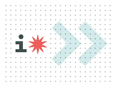 Ivang logo for ivangallery.net contact design dots graphic info logo typography