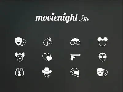 MovieNight's icon set category icon icon set movie movie night
