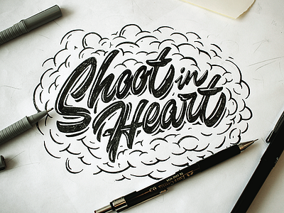 sketch handlettering letter lettering print sketch type typography