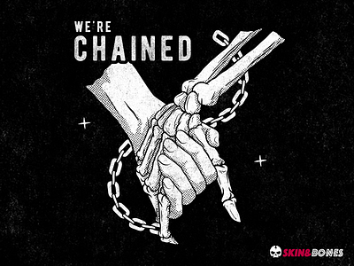 Chained bones chains dead hands music pixies poster rock song