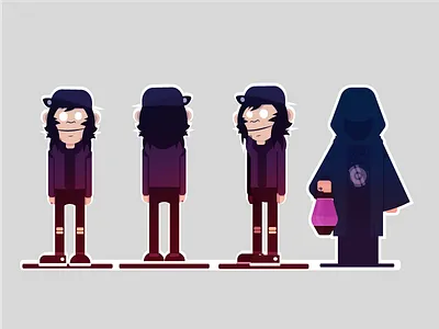 character design character design illustration illustrator kid monkey simple shapes