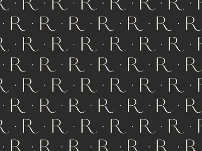 Remedy Pattern clean custom green letter pattern patternwork r remedy type typography